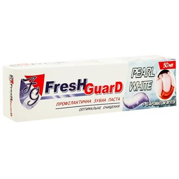 Fresh Guard Pearl White Toothpaste with Mint Flavor 50ml - buy, prices for - photo 2