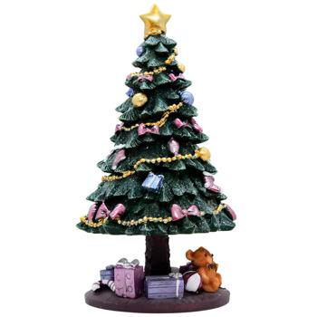 Декоративна фігурка Ялинка ошатна 23см колір фіолетовий 559-429 BONADI 1 шт - купити, ціни на WINETIME - фото 1