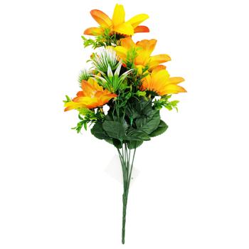Цветы искусственные в ассортименте 0816-4 - купить, цены на КОСМОС - фото 3