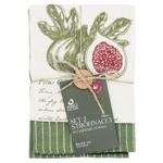 Siretessile Rhum Set of Kitchen Towels 45x65cm 2pcs
