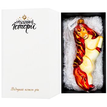 Украшение ёлочное Різдвяні Історії Символ 2026-Огнерывый - купить, цены на WINETIME - фото 1