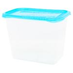 Fredo Fresh Plastic Rectangular Container 1l