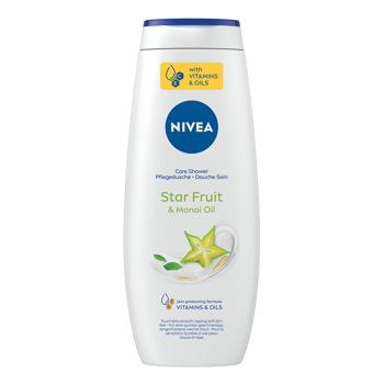 Гель-догляд для душу Nivea карамболь та олія моної 500мл - купити, ціни на КОСМОС - фото 1