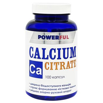 PowerFul Calcium Citrate Dietary Supplement 1g 100pcs