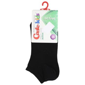 Conte Kids Active Children's Short Socks s.16 black - buy, prices for COSMOS - photo 1