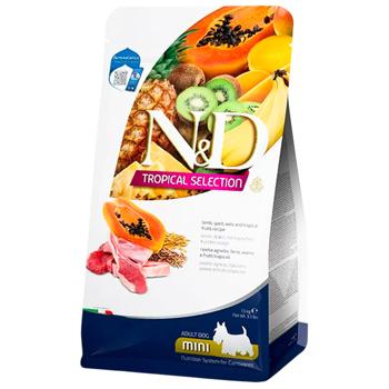 Сухий корм для собак Farmina N&D Tropical Selection 1,5 кг - ягня та фрукти - купити, ціни на MasterZoo - фото 1