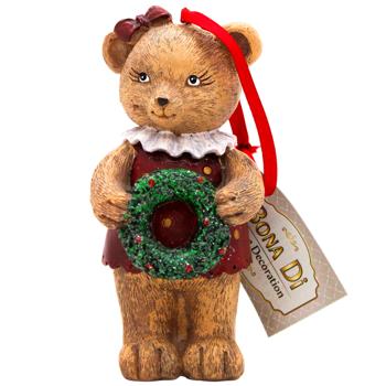Подвеска декоративная Bona Di Мишка 6,5х5,5х11см в ассортименте - купить, цены на - фото 3