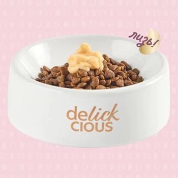 Ласощі для котів та собак Delickcious Creamy Snack з молоком та сиром 4шт*15г - купити, ціни на MasterZoo - фото 6