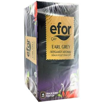Чай черный Efor Earl Grey 48шт - купить, цены на - фото 2