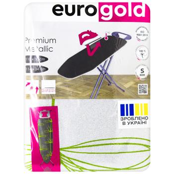 Чохол Eurogold Premium Metallic для прасувальної дошки 110X30см - купити, ціни на METRO - фото 2