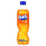 Fanta Orange Carbonated Drink 0.5l