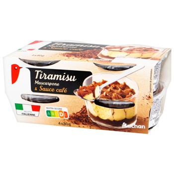 Auchan Tiramisu Dessert 80g - buy, prices for Auchan - photo 1