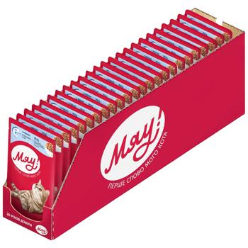 Miau! Wet Food with Fish for Cats 85g - buy, prices for Ideal - photo 5