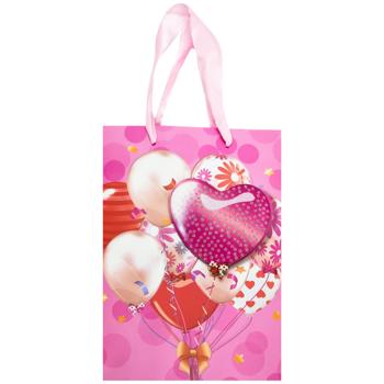 Пакет подарунковий паперовий 17,5*23,5*8см - купити, ціни на Таврія В - фото 2