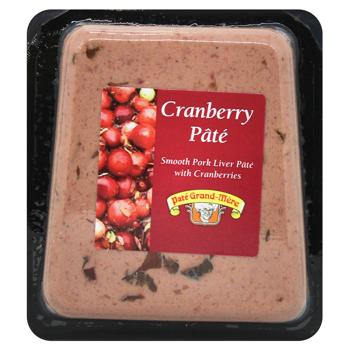 pate val de lys pork cranberry 125g Belgium