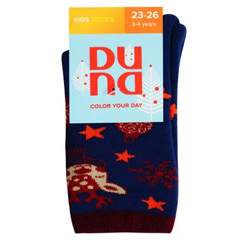 Duna Children's Socks s.16-18 Blue - buy, prices for NOVUS - photo 1