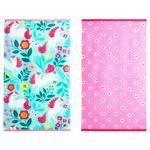 Полотенце Auchan Girl пляжное 320г/м² 70х120см в ассортименте