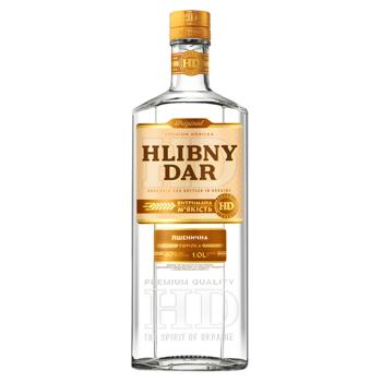 Hlibny Dar Wheat Vodka 40% 1l - buy, prices for MegaMarket - photo 1