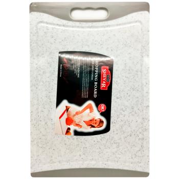 Дошка обробна Benson BN-072 35.5х24.5см мармур - купить, цены на Cупермаркет "Харьков" - фото 1