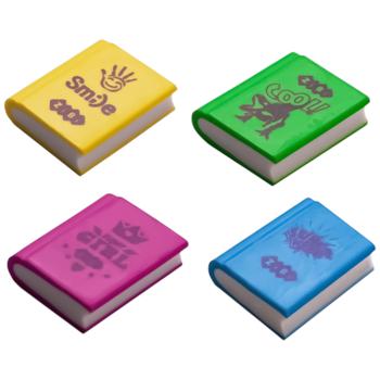 ZiBi Kids Line Book Eraser 30x25x8mm in assortment