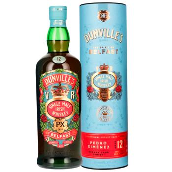 Віскі Echlinville Distillery Dunvilles PX 12YO (gift box) 0.7 л