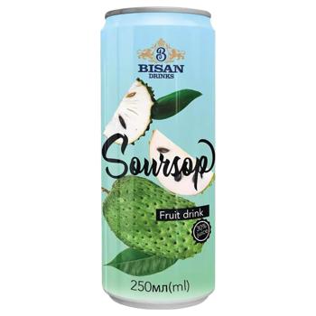 Bisan Drinks Soursop Juice Drink 250ml - buy, prices for Chudo Market - photo 1