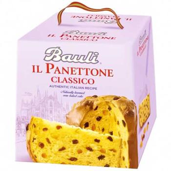 Кекс Bauli il Panettone Classico з родзинками та апельсиновою цедрою 500г - купити, ціни на NOVUS - фото 1