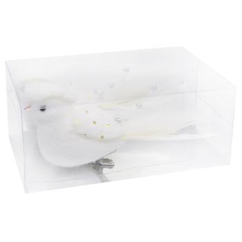 Набір пташок 2 шт, 15*9*6.2 см білі арт. JX24045 9245 И726 - купити, ціни на КОСМОС - фото 2