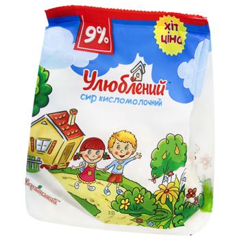 Сир кисломолочний Улюблений 9% 350г - купити, ціни на ЕКО Маркет - фото 2