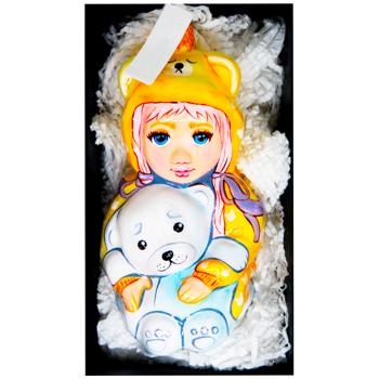 Ялинкова прикраса Маленька мрійниця Різдвяні Історії 1 шт - купить, цены на WINETIME - фото 3