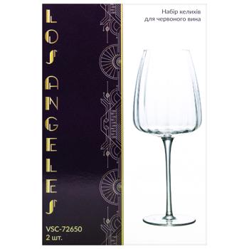 НР КЕЛИХІВ Д/ЧЕРВОНОГО 2Х650МЛ LA - купити, ціни на Auchan - фото 3
