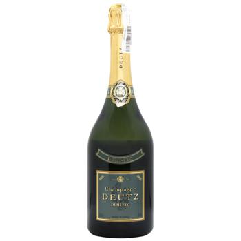 Deutz Demi-Sec white semi-dry champagne 12% 0.75l