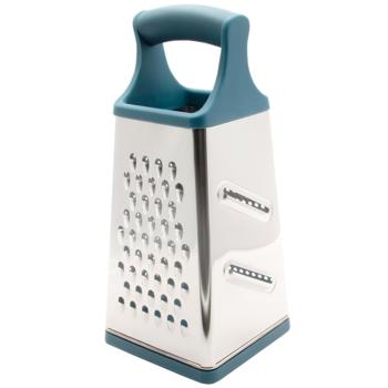 Lessner Sky Blue Corrosion-Resistant Steel 4-Sided Grater
