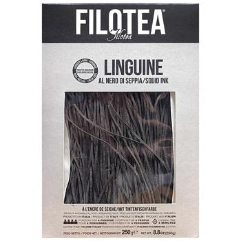 Filotea Linguine Pasta with Cuttlefish Ink 250g - buy, prices for COSMOS - photo 2