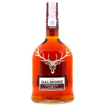 Dalmore Whiskey 12 Years 43% 0.7l - buy, prices for AlcoHub - photo 1