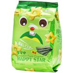 Крекер Yuki & Love Happy Star кукурудзяний зі смаком морських водоростей 55г