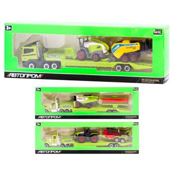 Avtoprom Metal Tractor Toy Trailer 7842AB