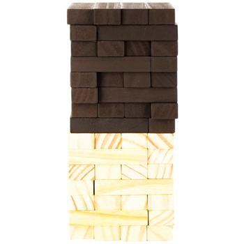 Гра One Two Fun Дерев'яна вежа - купити, ціни на Auchan - фото 2