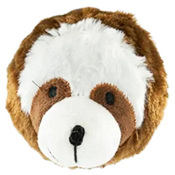 AnimAll GrizZzly Sloth Soft Dog Toy with Squeaker 9cm