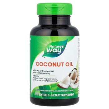 Nature's Way Coconut Oil 4000mg 120 softgels