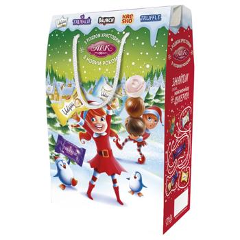 Набор сладостей новогодний АВК №4 Зимние развлечения 500г - купить, цены на NOVUS - фото 1