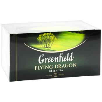 Greenfield Flying Dragon Green Tea 2g*25pcs - buy, prices for ULTRAMARKET - photo 2