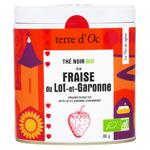 Чай TR 80г чорний Полуниця Біо (Фр)