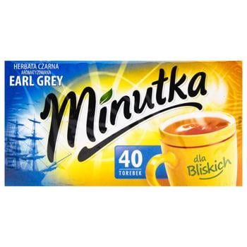 Minutka Earl Grey Black Tea 1.4g*40pcs - buy, prices for METRO - photo 2