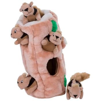 Игрушка для собак Outward Hound Hide-A-Squirrel интерактивная плюш 25см - купить, цены на MasterZoo - фото 3
