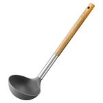 Черпак Lamart Wood пластиковый с деревянной ручкой