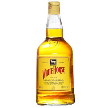 White Horse Whisky 40% 1l - buy, prices for COSMOS - photo 1