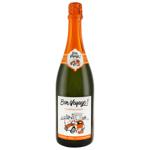 Sparkling wine chardonnay Bon voyage 750ml glass bottle Germany