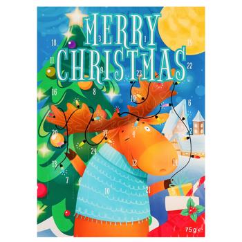 Baron Merry Christmas Advent Calendar 75g - buy, prices for - photo 3