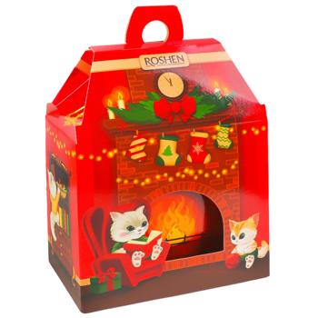 Roshen New Year's Fireplace Christmas Sweets Set 665g - buy, prices for - photo 2